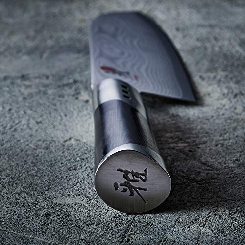 Zwilling Santoku 180 Mm - Cuchillo (Acero Inoxidable, Negro, Acero Inoxidable)