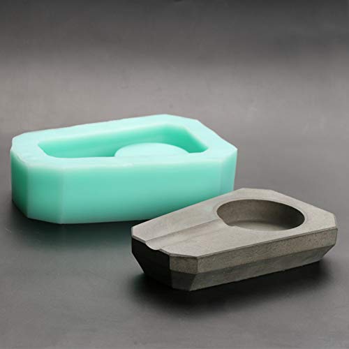 ZXCVB Molde de Silicona Moldes de Gel de sílice Hechos a Mano para Decoraciones caseras Caucho de Silicona