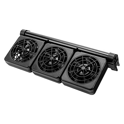 ZZM Ventilador de enfriamiento del Tanque de Peces, Enfriador de Acuario Clooler Refrigerador del Acuario Ventilador Marino Mini Ventilador de Viento