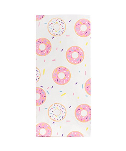 10 bonita Donut de Multicolor Papel de regalo para invitados de bolsas