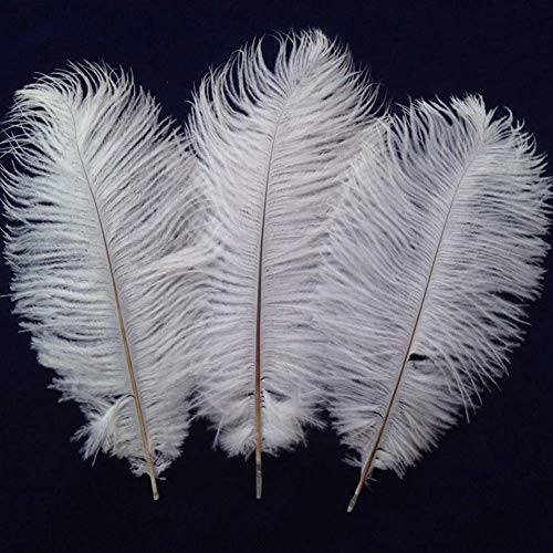 10 plumas de avestruz Sowder de 30 a 35 cm para la decoración de bodas en casa