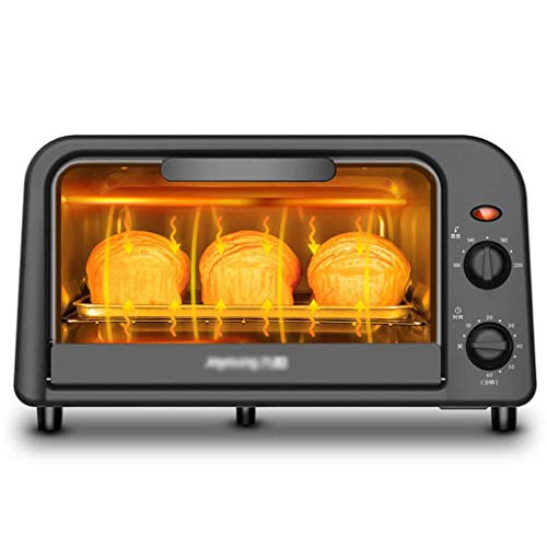 10L Mini Horno Tres-Puerta De Vidrio De Capa Hornos Eléctricos Control De Temperatura Ajustable 60 Mi Temporizador-10L