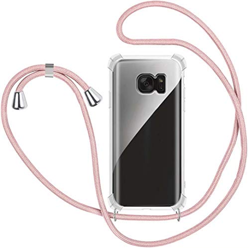 1stfeel Compatible con Funda para Xiaomi Mi 8 Funda para teléfono móvil con cordón Transparente TPU Diseño de Protección Anti-Shock Cover