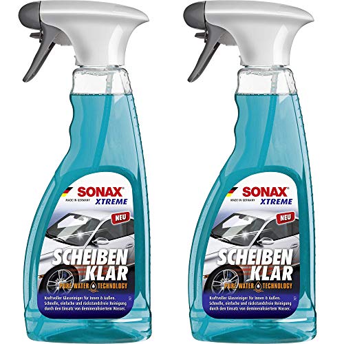 2 limpiacristales Sonax Xtreme NanoPro, de 500 ml, transparente