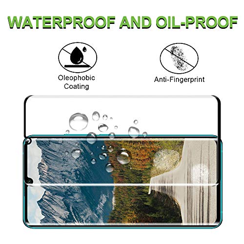 [2 Pack] Protector de Pantalla para Xiaomi Mi Note 10 Cristal Templado, 3D Completa Cobertura, 9H Dureza, Sin Burbujas, Alta Definición