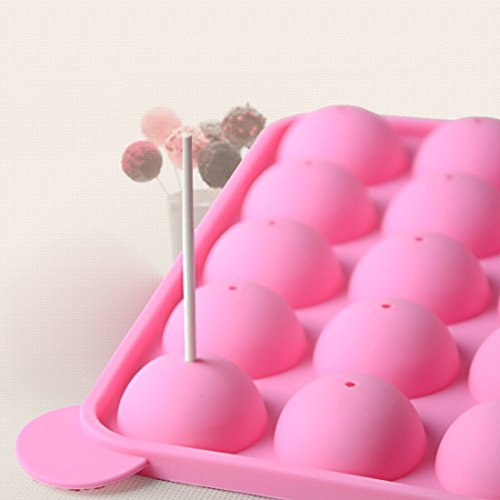 2 pieza 20 silicona Cake Pop Forma – amison Crédito para Hard Candy, Lollipop y Fiesta Cupcake