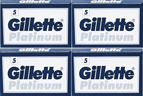 20 Cuchillas De Afeitar Gillẹtte Platinum