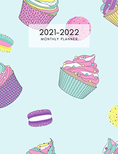 2021-2022 Monthly Planner: Minimalist Two Year Planner (Sweet Tooth - Dee Yang Planners)