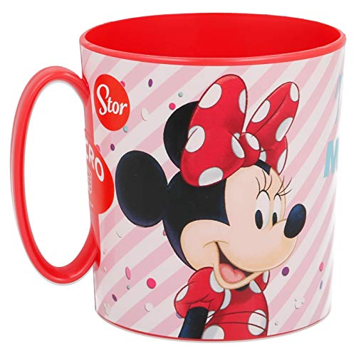 2666; Taza microondas Disney Minnie Mouse; capacidad 350 ml; producto de plástico; No BPA