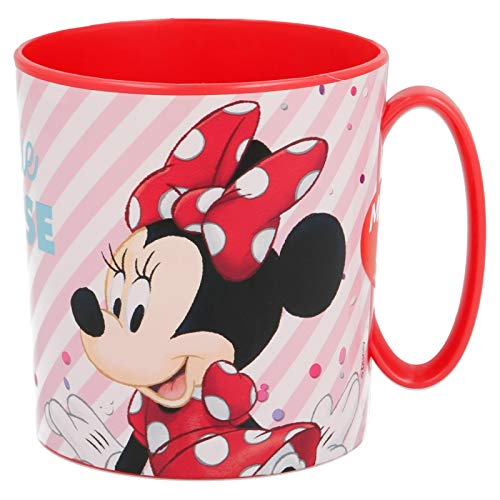 2666; Taza microondas Disney Minnie Mouse; capacidad 350 ml; producto de plástico; No BPA