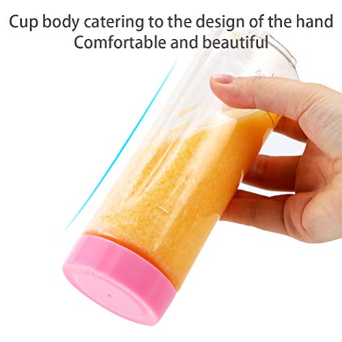 280ml USB Recargable portátil de Frutas Exprimidor eléctrico del Fabricante del Smoothie Botella Blender Máquina Deportes 6 láminas de Fruta Mezclador exprimidor