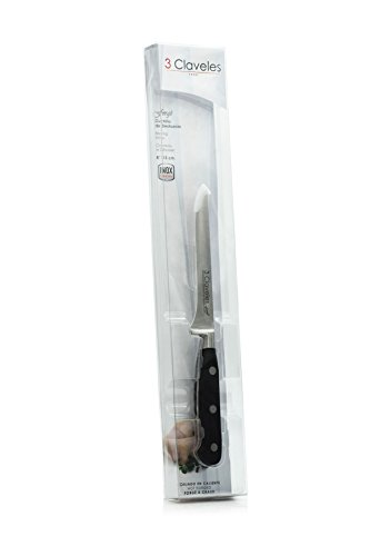 3 CLAVELES Cuchillo para Deshuesar Forgé de Acero Inoxidable, 13 cm