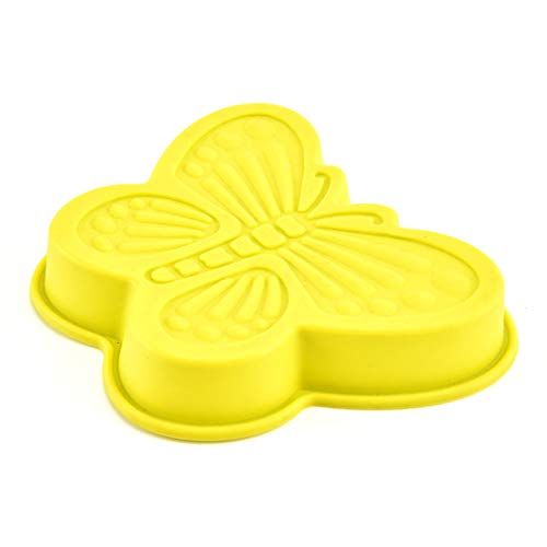 3 Piezas Forma de Mariposa Moldes de Silicone - Molde Antiadherente de la Torta de Silicona para Repostería, Bizcocho, Tartas, Repostería, Bizcocho, Gelatina Grande, Pan