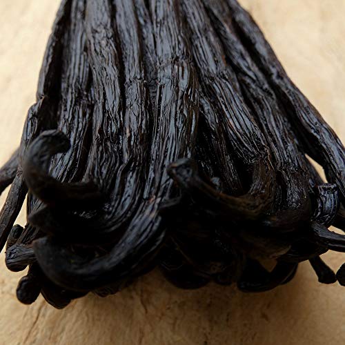 30g Vainas de vainilla organico de Madagascar qualidad Bourbon Black premium (7 a 8 vainas de 16cm a 18cm )