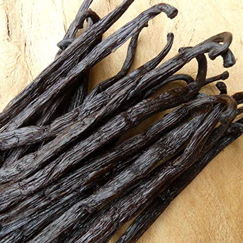 30g Vainas de vainilla organico de Madagascar qualidad Bourbon Black premium (7 a 8 vainas de 16cm a 18cm )