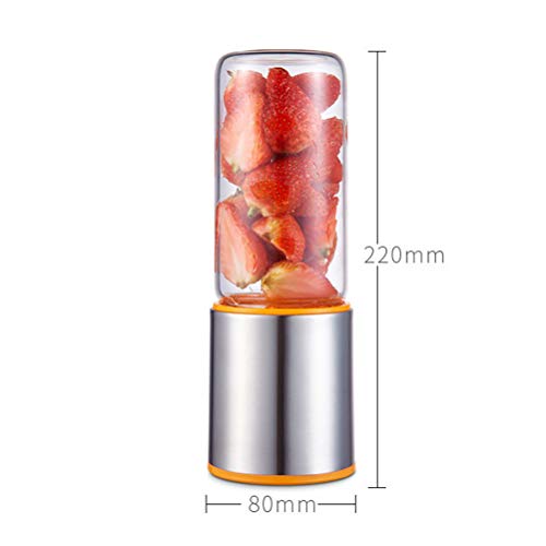 350ml USB Recargable portátil de Frutas Exprimidor eléctrico del Fabricante del Smoothie Botella Blender Máquina Deportes 4 láminas de Fruta Mezclador exprimidor