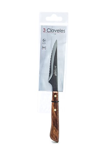 3Claveles 1501 - Cuchillo chuletero, 10,5 cm, 4 pulgadas