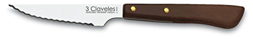 3Claveles 1501 - Cuchillo chuletero, 10,5 cm, 4 pulgadas