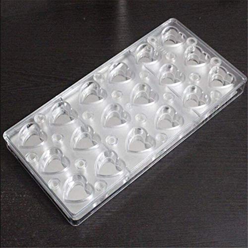 3D Magnetic Chocolate Transfer Mould,Polycarbonate Chocolate Molds,DIY Baking Tools Bakery Pastry Tray Maker,Magnet