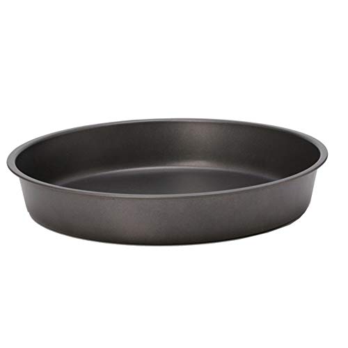 3pcs Ronda Deep Dish pizza sartén antiadherente Bandeja de horno Pie herramienta de la cocina de acero 22cm