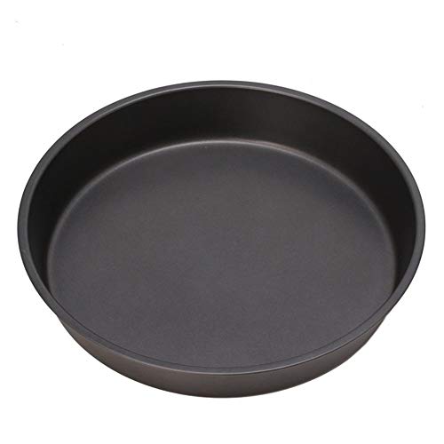 3pcs Ronda Deep Dish pizza sartén antiadherente Bandeja de horno Pie herramienta de la cocina de acero 22cm