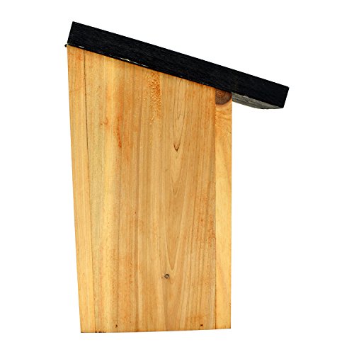 4 x Handy Home and Garden Caja Nido de Madera con Madera Tratada a Presión para Aves Silvestres y de Jardín HHGBF017