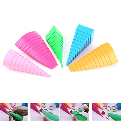 5 unidades Formas de Papel Quilling Torre de Papel Quiling Border Buddy Papel Border Buddy Papel Craft Tool DIY para Niños