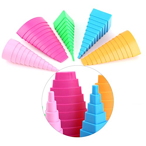 5 unidades Formas de Papel Quilling Torre de Papel Quiling Border Buddy Papel Border Buddy Papel Craft Tool DIY para Niños