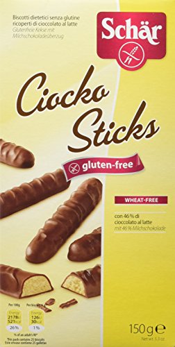 ( 6294 ) DR.SCHAR Ciocko Sticks Galletas - 150 gr (03218)