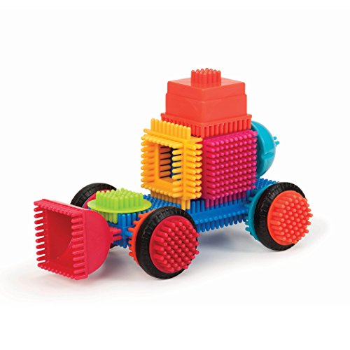 80pcs Bristle Blocks in Jar, Multicolor (3102Z)