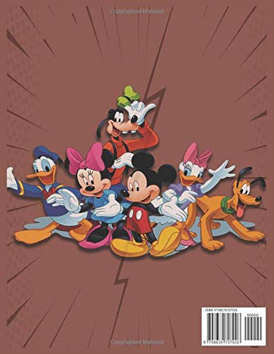 A New Coloring Book For Kids Mickey Mouse: Mickey Mouse 100 Pages Coloring Book and Activity Book for Kids, Boys, and Girls Book.