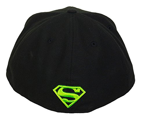 A NEW ERA Era DC Comics Superman 59fifty Basecap Main Black/Neongreen - 7-56cm