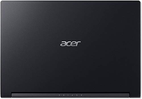 Acer Aspire 7 A715-41G - Ordenador Portátil 15.6" FullHD (AMD Ryzen 5 3550H, 8GB RAM, 512GB SSD, NVIDIA GTX1650-4GB, Sin Sistema Operativo), Color Negro - Teclado Qwerty Español