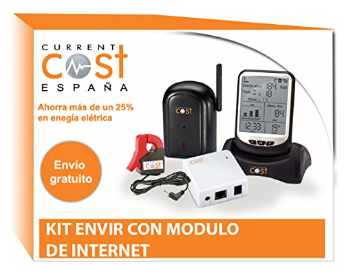 Actual costo EnviR ahorro de energía doméstica inalámbrica monitor W/transmisor