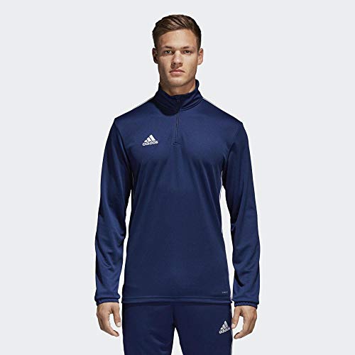 Adidas Camiseta Entrenamiento Core 24 Fútbol, Hombre, Azul (Dark Blue/White), L