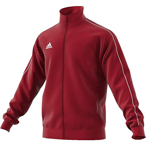 adidas Core18 PES Jkt Chaqueta, Hombre, Rojo (Power Red/White), L