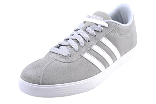 Adidas Mujeres Sandalias de Piso, Light Onix/White/Metallic Silver, Talla 7.5