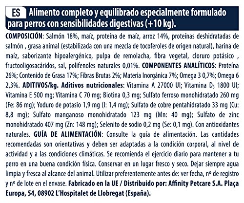 Advance Sensitive Pienso para Perro Adulto con Salmón - 12000 gr