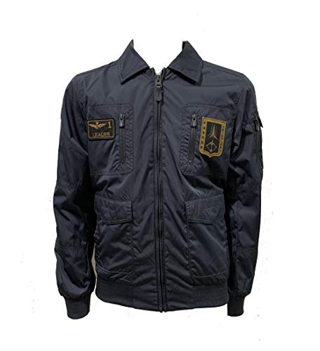 Aeronáutica Militar Chaqueta Pilota AB1719, Azul, Hombre, Chaqueta, Chaqueta Vedi Foto 58