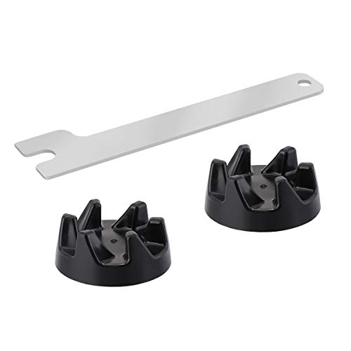 AIEVE Acoplador De Licuadora Para Kitchenaid 9704230, Paquete De 2 Piezas De Acoplamiento De Embrague De Goma De Licuadora De Repuesto Con Kit De Llave Inglesa Para Kitchenaid Ksb3 Ksb5 Batidoras