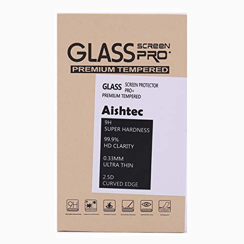 Aishtec[3 Unidades] Protector de Pantalla para Nintendo Switch, Cristal Vidrio Templado Premium, [Dureza 9H] Transparente HD Anti-Arañazos - 3 Unidades