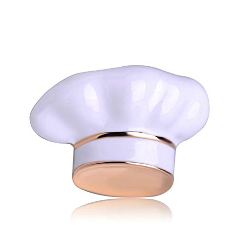 AIXZHEN Broche De Forma De Gorro De Esmalte para Mujeres, Hombres, Cocinero, Restaurante, Insignia, Ropa, Accesorios, Alfileres De Solapa, Broche De Aleación