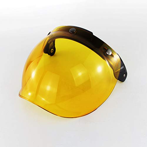 Akemaio Cara Abierta Visera Casco de la Motocicleta del Visera de la Burbuja Burbuja Escudo Cascos Moto de la Motocicleta Vespa del Motorista