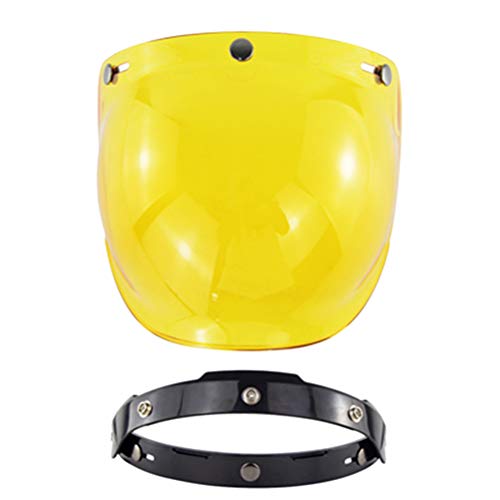 Akemaio Cara Abierta Visera Casco de la Motocicleta del Visera de la Burbuja Burbuja Escudo Cascos Moto de la Motocicleta Vespa del Motorista