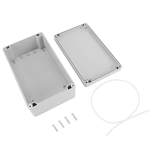 Akozon Caja de Conexiones IP65 Impermeable BS Electrical Project Caja de Instrumentos(200 * 120 * 75mm)