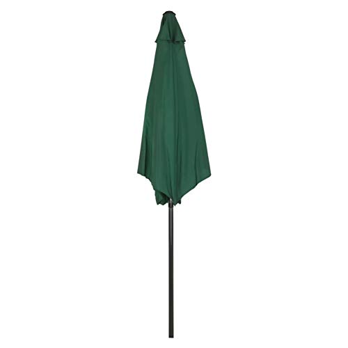 Aktive - Parasol hexagonal Garden diámetro 2,5 m - Mástil de aluminio 34 mm - Color verde (ColorBaby 53868)