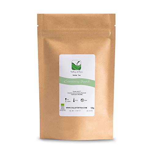 Alcaravea orgánica culinaria semillas - Infusión gourmet en semillas enteras Carum carvi - carvia - caravai - alcaravia - comino de prado - alcarabia alcarahueya 100g