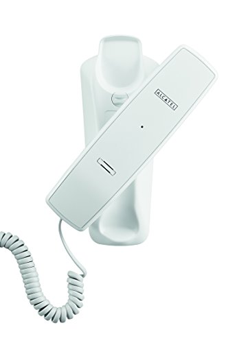 Alcatel Temporis 10 Pro Teléfono con Cable de Montaje en Pared, Blanca Monobloc