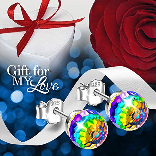 Alex Perry Regalo pendientes mujer plata swarovski joyas para mujer pendientes regalos san valentin pendientes para boda niñas novia regalo para mujer madre e hija profesora