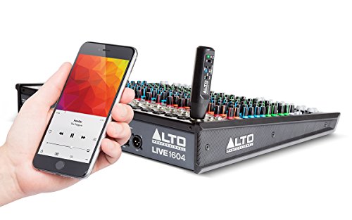 ALTO Professional Bluetooth Total - Receptor bluetooth de audio, profesional y recargable con Bluetooth y XLR para sistemas PA y mezcladores